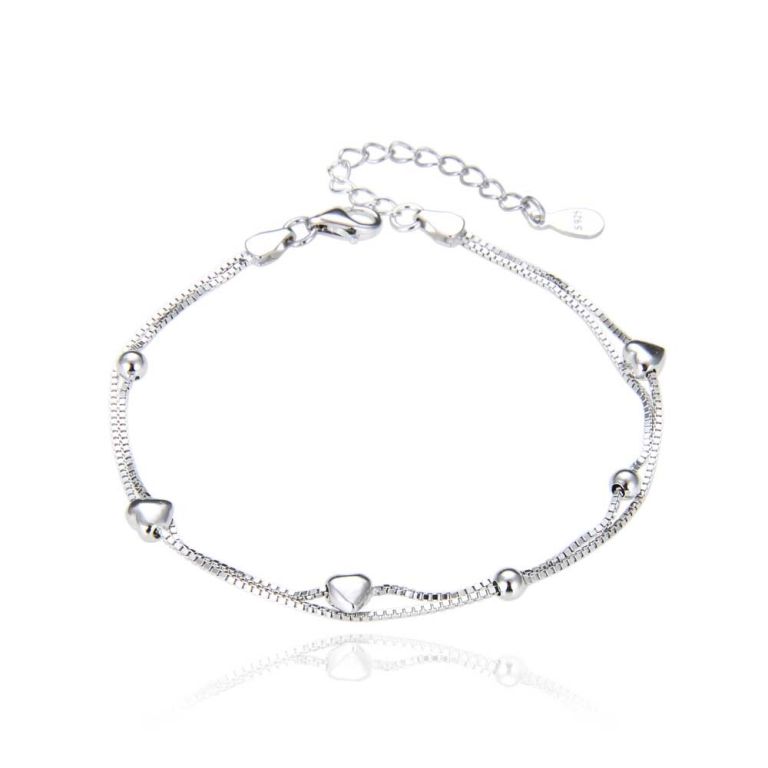 Bratara argint Follow Your Heart 20 cm
