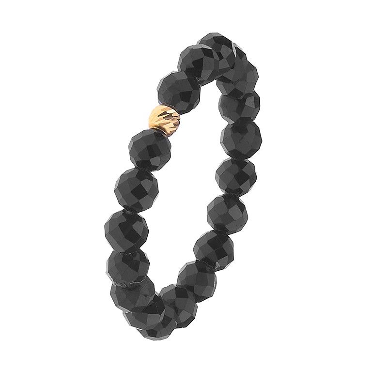 Inel aur 585 Black Tourmaline