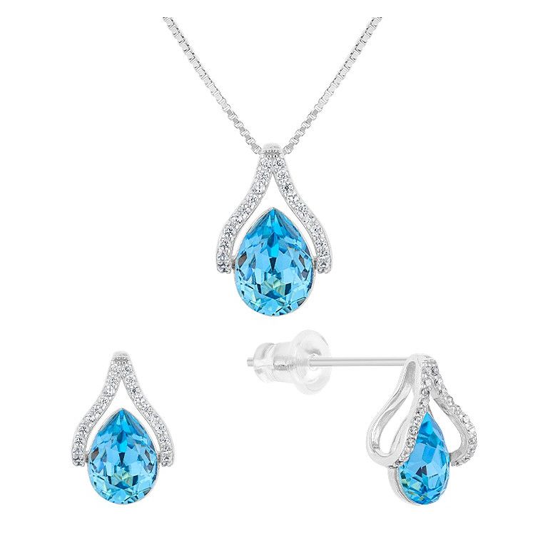 Set argint 925 Swarovski 4.47 g