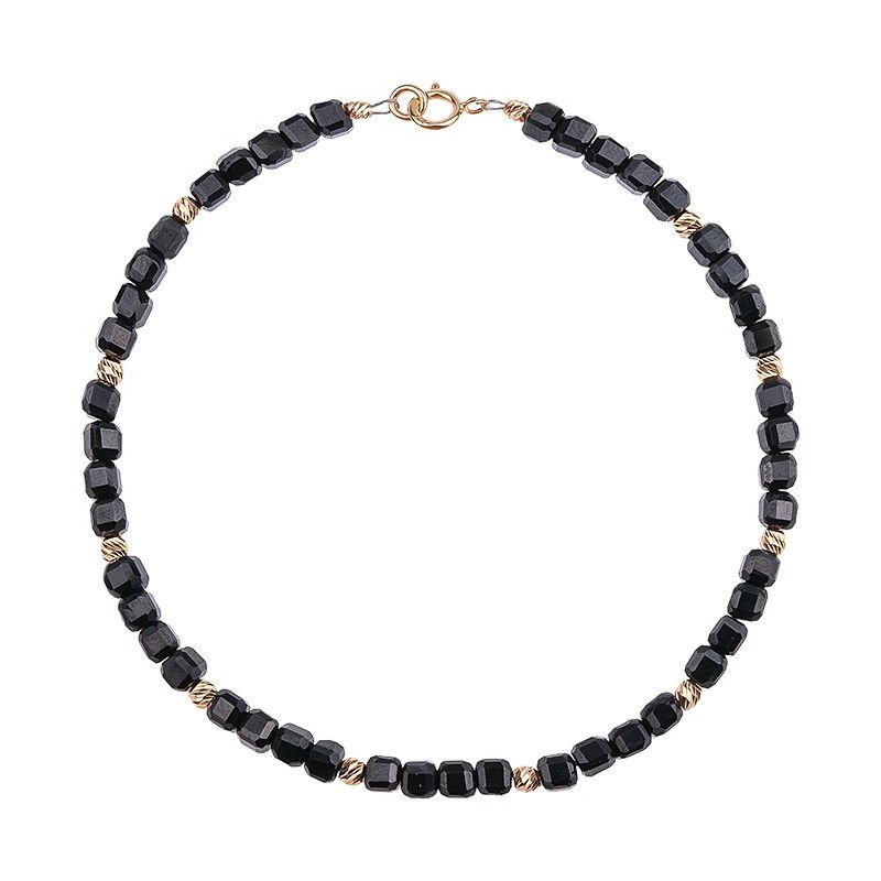 Bratara aur 14K Black Tourmaline