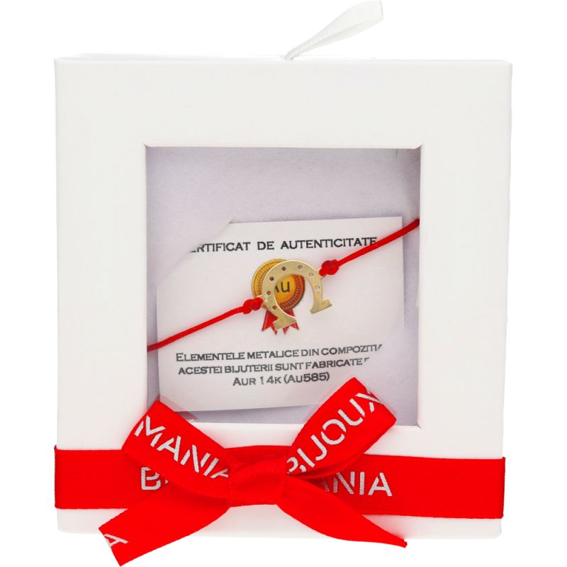 Martisor Aur 14K Bratara Potcoava 10x12 mm