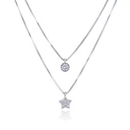 Lantisor argint Wish Upon a Star 45 cm