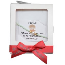 Martisor Bratara Miyuki Verde Perla