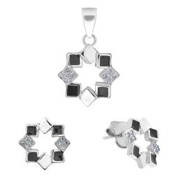 Set argint 925 Chess 1 cm