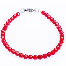 Bratara coral rosu