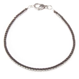 Bratara Cocktail Hematit Cuburi