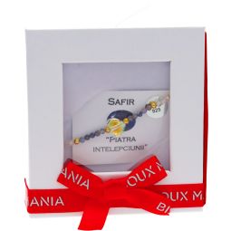 Martisor Argint Bratara Safir si Crystals From Swarovski