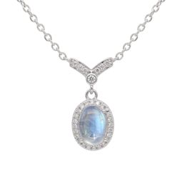 Lantisor Argint Aqua