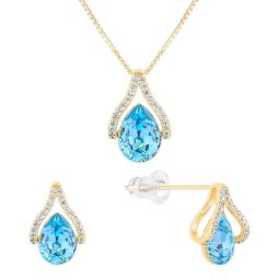 Set argint 925 Swarovski 4.41 g