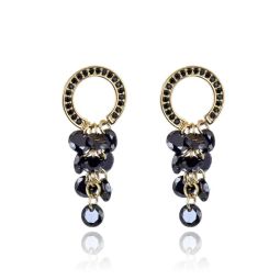 Cercei argint My Blueberry Nights 2.7 cm