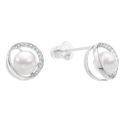 Cercei argint 925 Elisabeth 1 cm