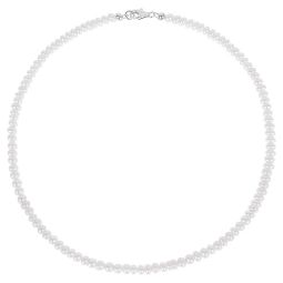 Colier argint 925 Perle de cultura 43 cm