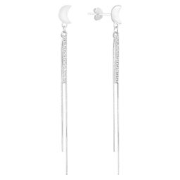 Cercei argint 925 Moon 2.58 g