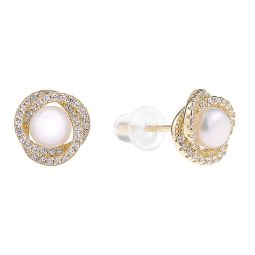 Cercei argint 925 Golden Nude 0