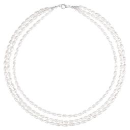 Colier argint 925 Perle 43 cm