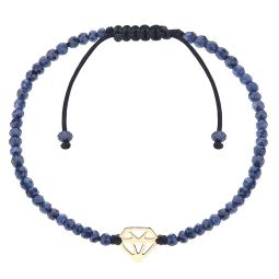 Bratara aur 14K Sapphire Gold Diamond