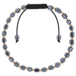 Bratara aur 14 K Hematit 18 cm