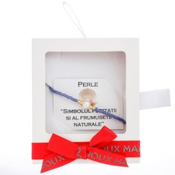 Martisor Bratara Miyuki Indigo Perla