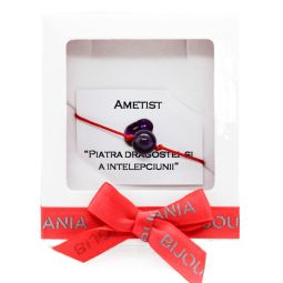 Martisor Bratara Ametist Globe