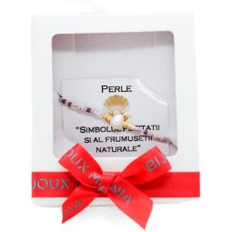 Martisor Bratara Miyuki Roz Perla