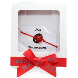Martisor Bratara Jad Rosu Globe