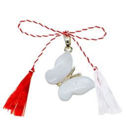 Martisor Pandantiv Fluture Sidef Zirconiu