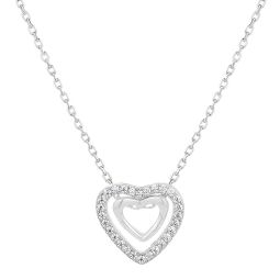 Lantisor argint 925 Hearts 40 cm