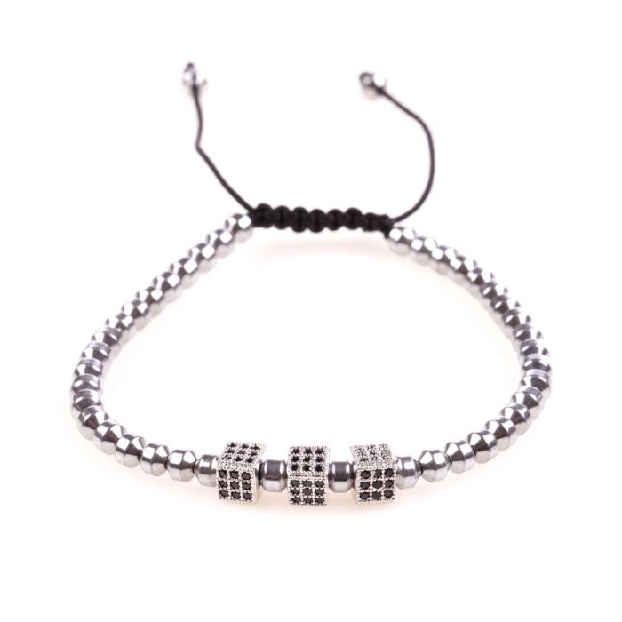 Bratara Silver Lord Cube