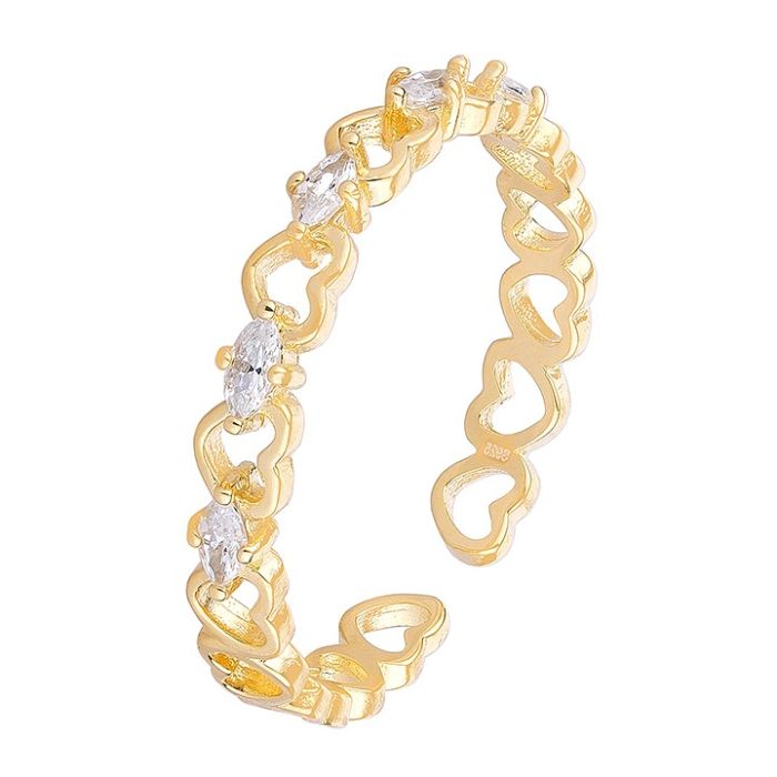 Inel argint 925 Hearts