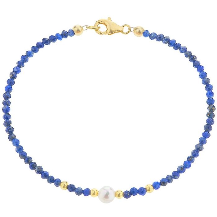 Bratara argint 925 Deep Blue 18