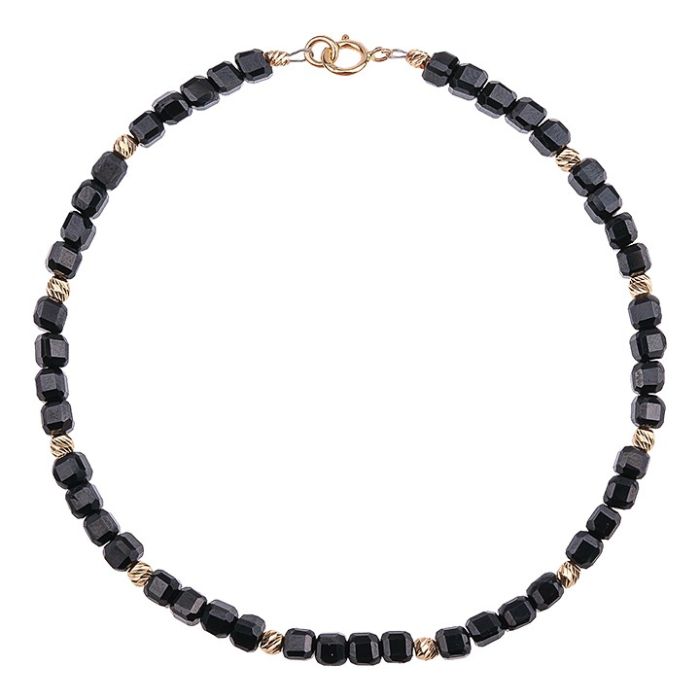 Bratara aur 14K Black Tourmaline