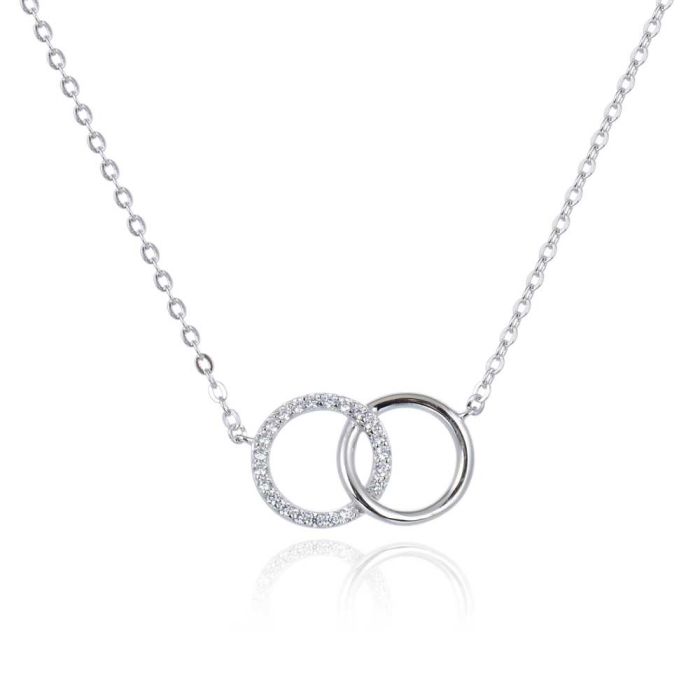 Lantisor argint Forever Together 44 cm