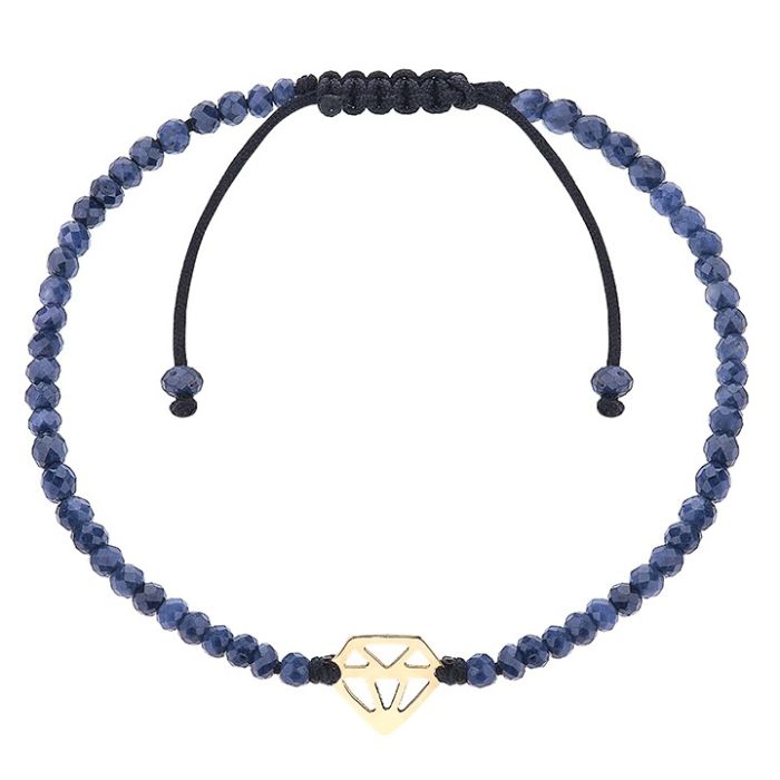 Bratara aur 14K Sapphire Gold Diamond