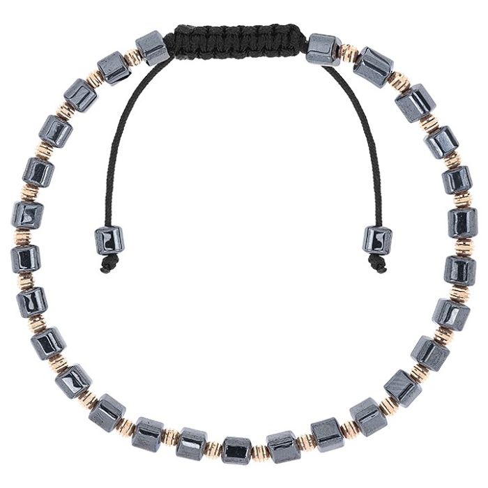 Bratara aur 14 K Hematit 18 cm