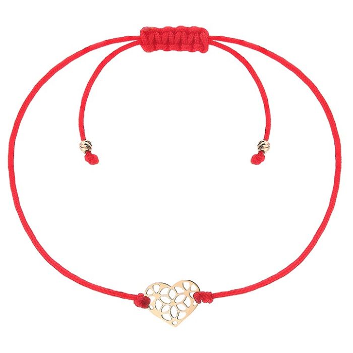 Bratara aur 14K Heart of Gold