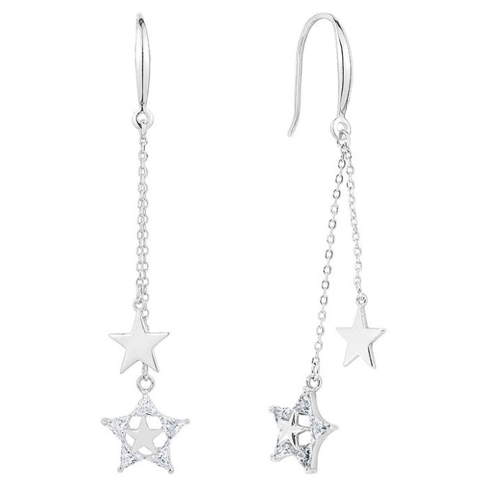 Cercei argint 925 J'taime 4