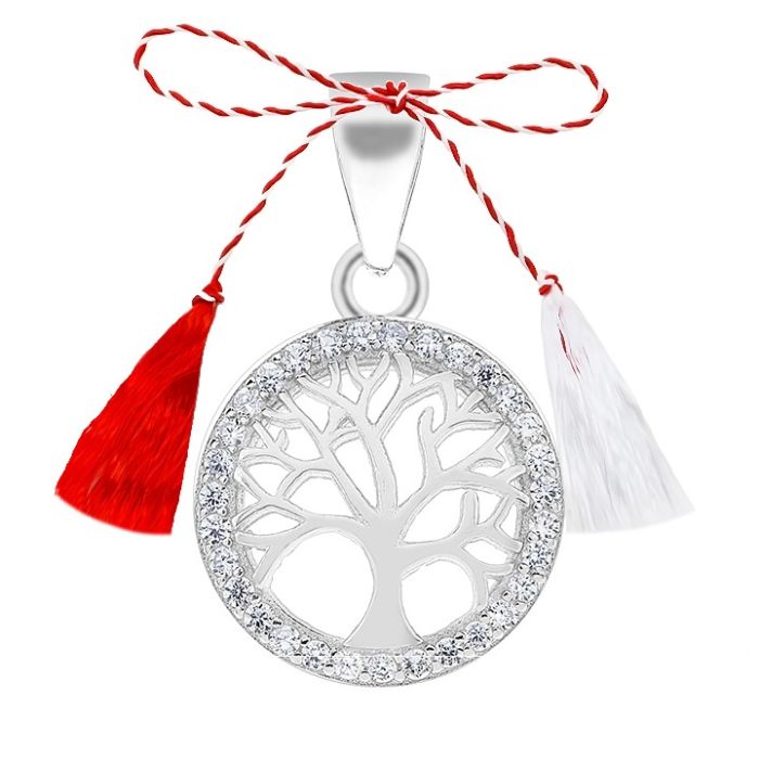 Martisor Argint Pandantiv Tree Of Life