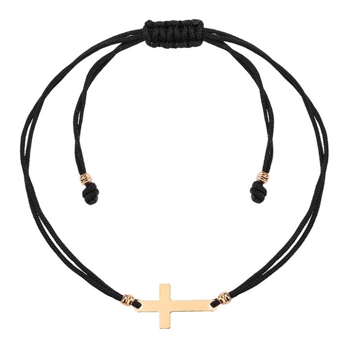 Bratara aur 14K Cruce