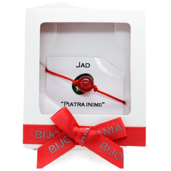 Martisor Bratara Jad Rosu Globe