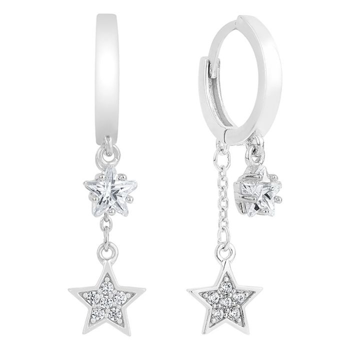 Cercei argint 925 Stars 1.4 g